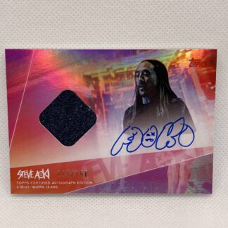 Steve Aoki Topps Autograph Auto Relic Jeans Pink 134/150 Wave 1