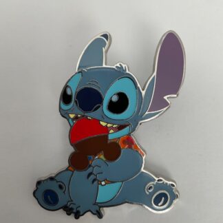 Stitch Attacks Snacks September Stitch Candy Apple Disney Pin F5