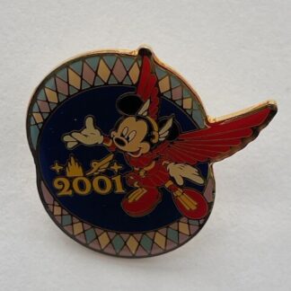 TDL Mickey Mouse New Century Red Angel Wings Disney Pin (C7)