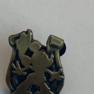 TDL Western Shadow Series Mickey Tokyo Gold Horseshoe Disney Pin (B4)