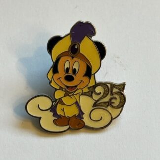 TDR Mickey Mouse Cloud Game Prize 25th Anniversary 2008 Disney Pin (C4)
