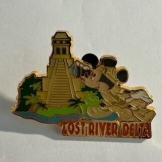 TDR - Mickey Mouse - Lost River Delta - Indiana Jones - TDS 2005 Disney Pin E1