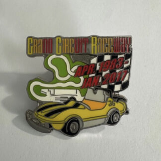 TDR TDL Grand Circuit Raceway Closing 2017 Disney Pin  (A9)