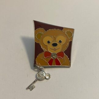 TDR Tokyo Duffy Disney Bear Disney A La Carte Silver Key Disney Pin (B7)