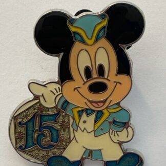 TDS 15th Anniversary Game Prize Pin Spring 2016 Mickey Mouse Disney Pin (C7)