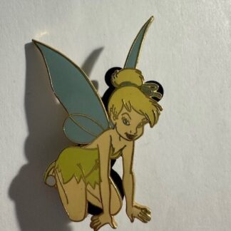 Tinker Bell LE Disney Auctions Pin Tink Kneeling Close Up Pixie Power Pounce C9