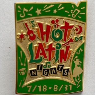 Tokyo Disney Resort Event Pin Hot Latin Nights 2003 Green TDS (B2)