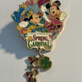 Tokyo Disney Trading Pin - Spring Carnival 2010 Mickey Minnie Chip & Dale (A7)