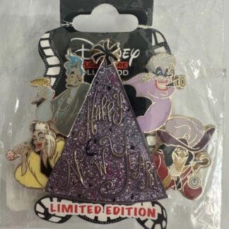 Villains Happy New Year Surprise Release Disney LE 200 Pin DSSH Ursula Hades B