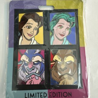 WDI D23 Belle Beauty and the Beast Pop Art Comic MOG 4 Disney Pin (B)