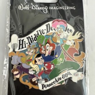 WDI Pinocchio 80th Hi Diddle Dee Dee Disney Pin (B)