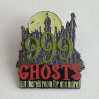 WDW 999 Ghosts But There Is Room For One More Haunted Mansion 2003 Disney Pin E8
