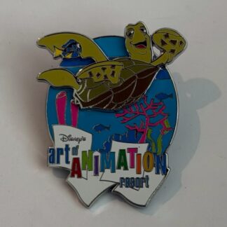 WDW - Crush and Dory - Disney's Art of Animation Resort 2012 Disney Pin H0