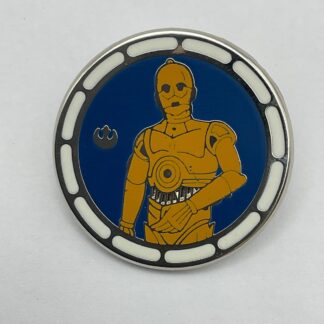 WDW Disney Hidden Mickey 2020 Star Wars Droid C3-PO Pin H2