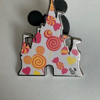WDW Disney Pin Castle Halloween Treat Candy Lollipop Snack Hidden Mickey 2020 C5