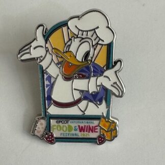 WDW Donald Character Chefs Mystery EPCOT Food & Wine Festival Disney Pin (C3)