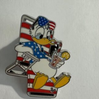 WDW - Fourth of July - Donald Duck Holidays - Hidden Disney 2025 Disney Pin F0