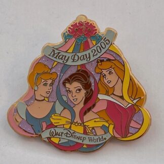 WDW May Day 2005 Princess Cinderella Belle Aurora LE Disney Pin (B6)