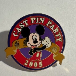 WDW - Mickey Mouse - Cast Exclusive - Cast Pin Party 2005 Disney Pn F6
