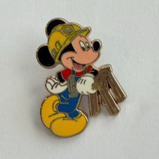 WDW - Mickey - Wilderness Lodge - Under Construction 2015 Disney Pin H5