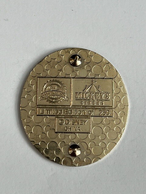 WDW Mickey’s Circus Performers Poster Box Set Donald OnlyLE 250 Disney Pin (C3) - Image 3