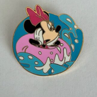 WDW - Minnie - Inner Tubes Set - Cast Lanyard Series 1 2002  Disney Pin F9