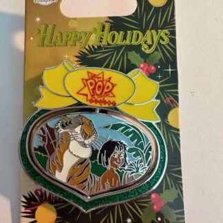 WDW Mowgli Shere Khan Jungle Book Pop Century Christmas Disney Pin (B)