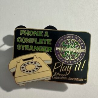 WDW Phone A Complete Stranger Who Wants To Be A Millionaire Disney Pin (E8)