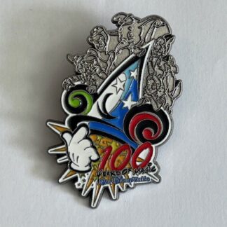 WDW Sorcerer Hat 100 Years Of Magic Monopoly Game Disney Pin (E2)