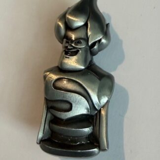 WDW Syndrome Hall of Sculpted Busts Heroes vs Villain 2001 LE Disney Pin E4