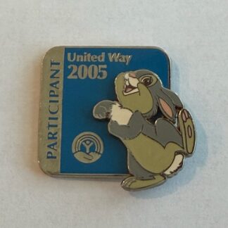 WDW - United Way 2005 Participant Thumper Disney Pin H5