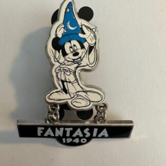 Walt Disney Studios Mickey Mouse Fantasia Through the Years Pin (C2)