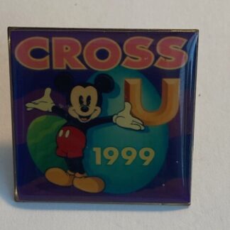What Disney World Cross U 1999 Easter Mickey Mouse Disney Pin LE (B2)