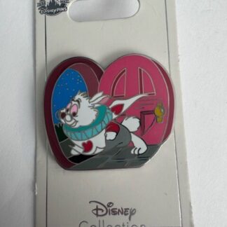 White Rabbit Alice In Wonderland White Rabbits Door  Disney Pin (B)