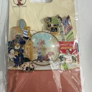 Zootopia DEC Disney Snow Globe Series Nick Wilde Judy Hopps LE 250 Pin (B)