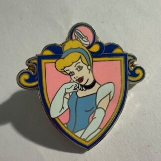 2012 Disney Princess Crest Cinderella Glass Slipper Mystery Box Pin (E5)