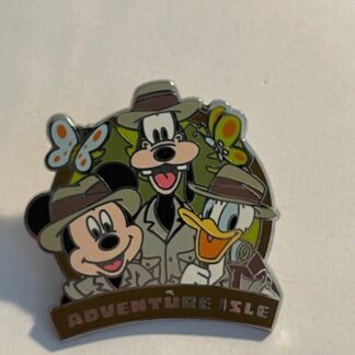 2016 Shanghai Disney Adventure Isle Mickey Goofy Donald Disney Pin (A2)