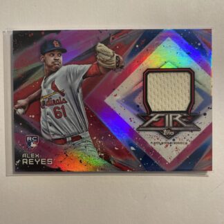 2017 Topps Fire Relics Green 07/25 Alex Reyes #FR-AR Rookie