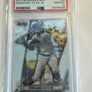 2019 Bowman's Best #58 Fernando Tatis Jr. Rookie Card PSA 10 - Padres