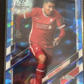 2020-21 Topps Chrome Sapphire UEFA Champions League #33 Roberto Firmino