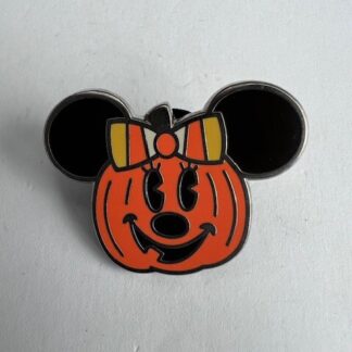 2020 DLR Minnie Halloween Pumpkin Bow Disney Pin (E5)