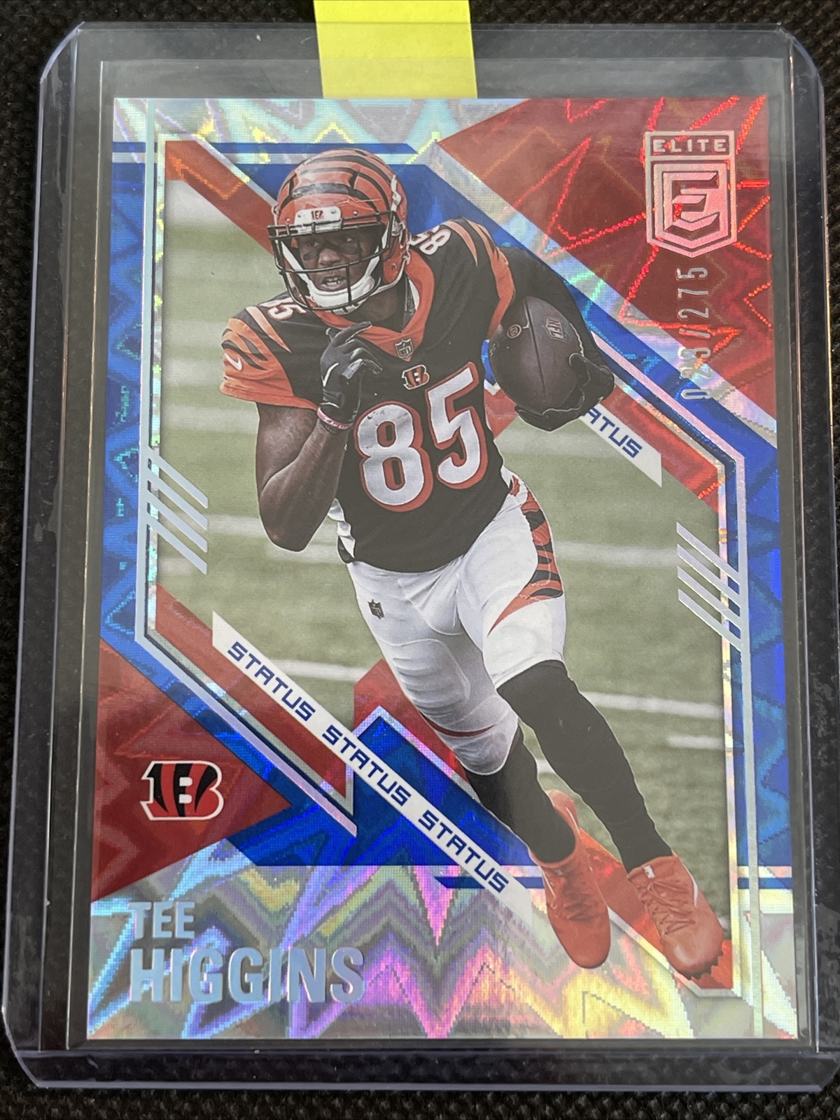 2021 Panini Donruss Elite Status Explosion Tee Higgins #023/275 Mint