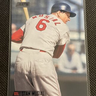 2021 Topps Stadium Club Black Parallel #137 Stan Musial - St. Louis Cardinals