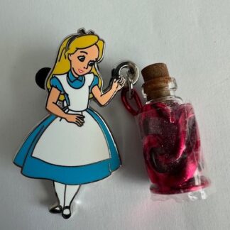 2022 Alice In Wonderland Drink Me Shrinking Potion Bottle Disney Pin B9