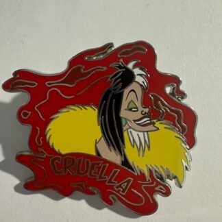 2023 Disney Booster Pin Villains Cruella DeVil from 101 Dalmatians (B7)