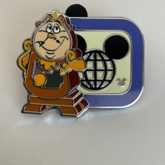 2025 Disney Wave B Hidden Mickey Walt Disney World Cogsworth D Logo Pin C5
