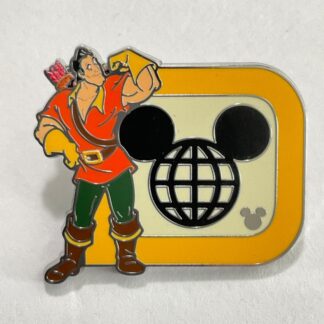 2025 WDW Walt Disney World D Beauty & the Beast Gaston Hidden Mickey Pin D1