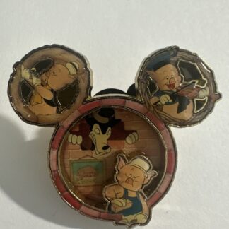 ARTIST PROOF DLR Disney Dreams Collection Three Little Pigs Pin Big Bad Wolf D0