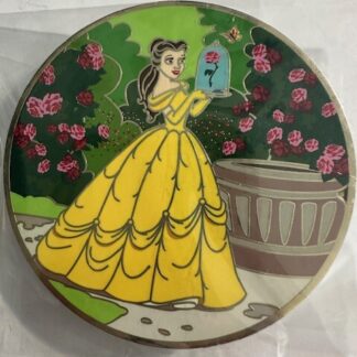 Acme Hotart Golden Magic Belle Rose Garden Beauty And The Beast Disney Pin (B3)