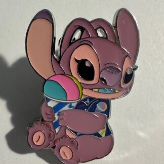 Angel - Shave Ice - July - Stitch Attacks Snacks 2024 Disney Pin B3
